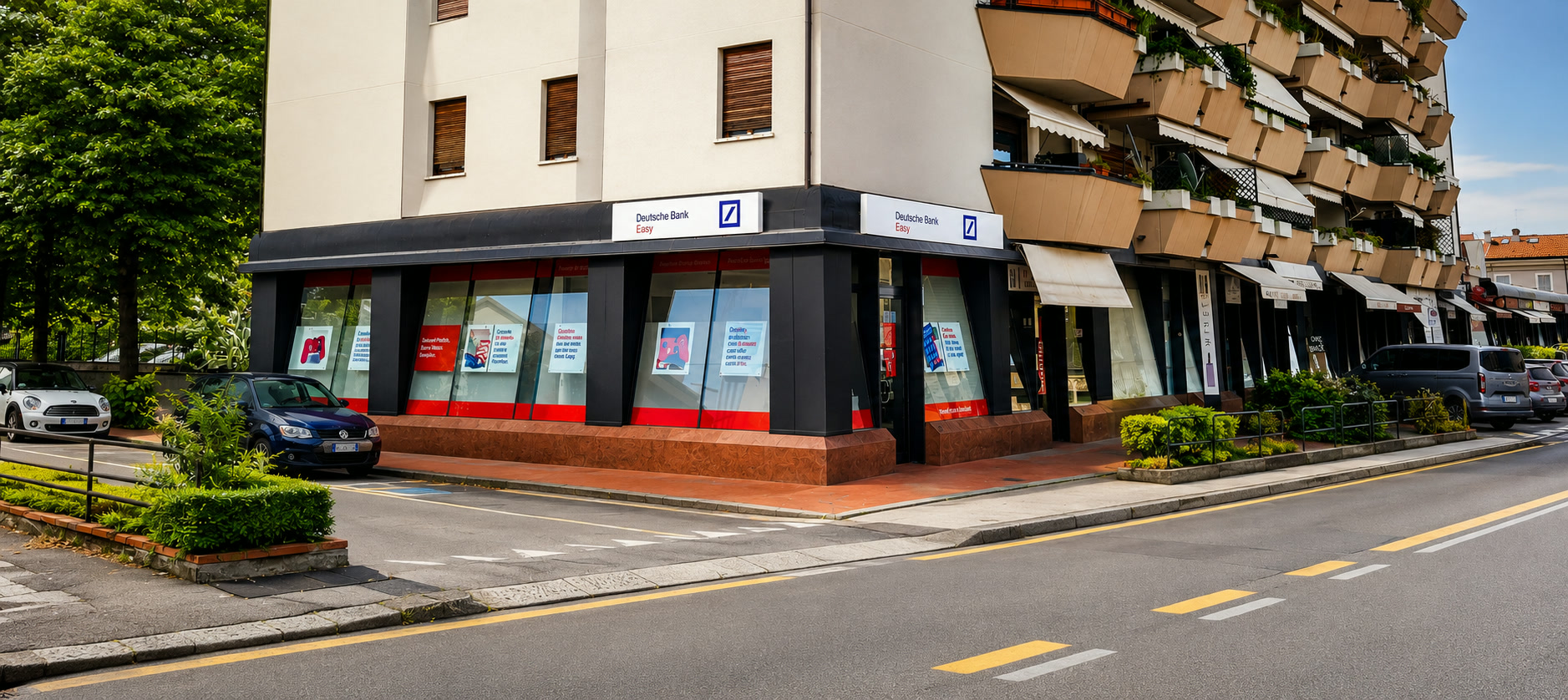 Agenzia HelloFin di Prato, sede Deutsche Bank Easy in Via Francesco Ferrucci, 89 — 59100 Prato (PO).